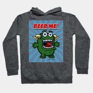 Little Green Monster - Burst Tee Hoodie